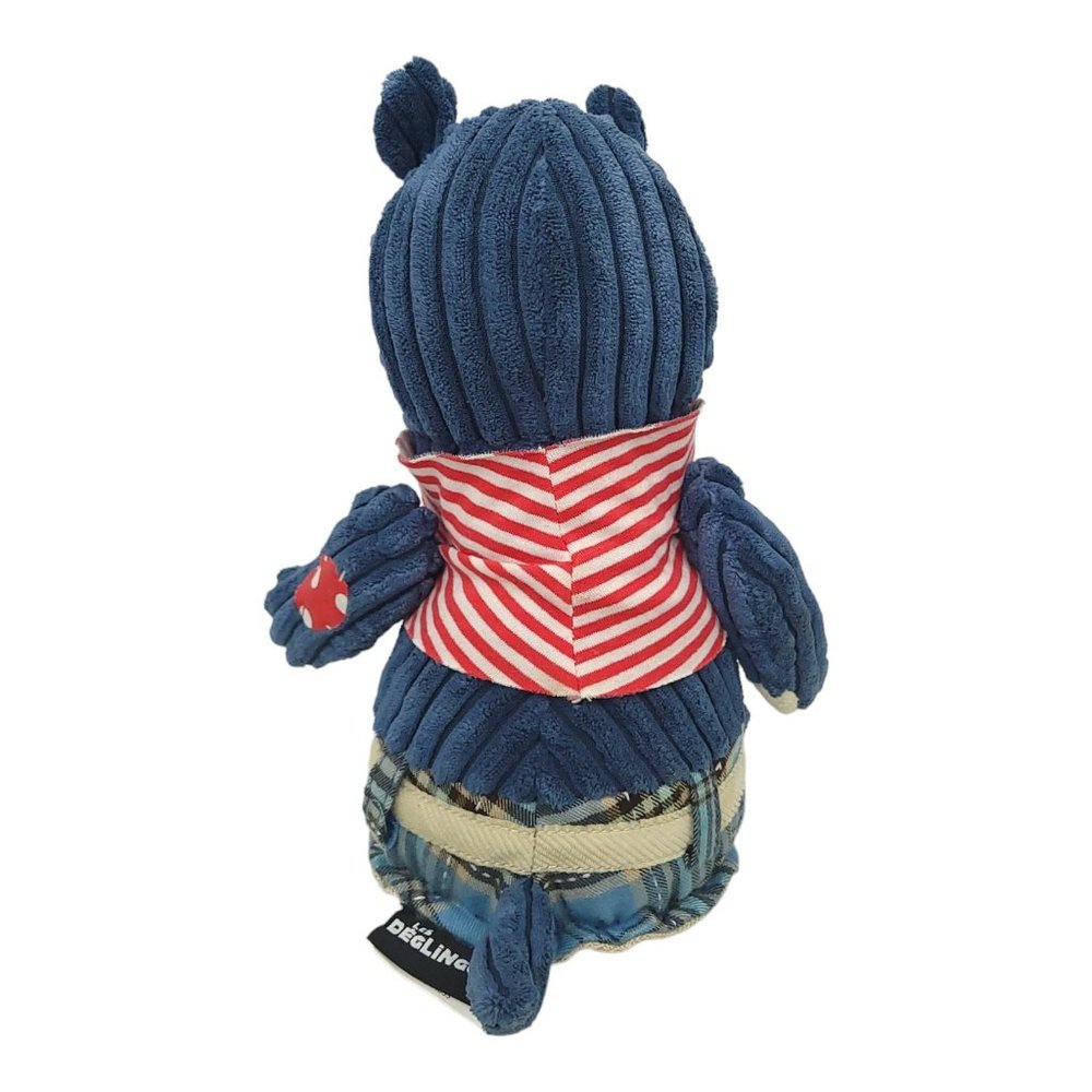 Les Deglingos Original Hippipos The Hippo 11" Plush Stuffed Animal Toy Blue - Picture 4 of 12